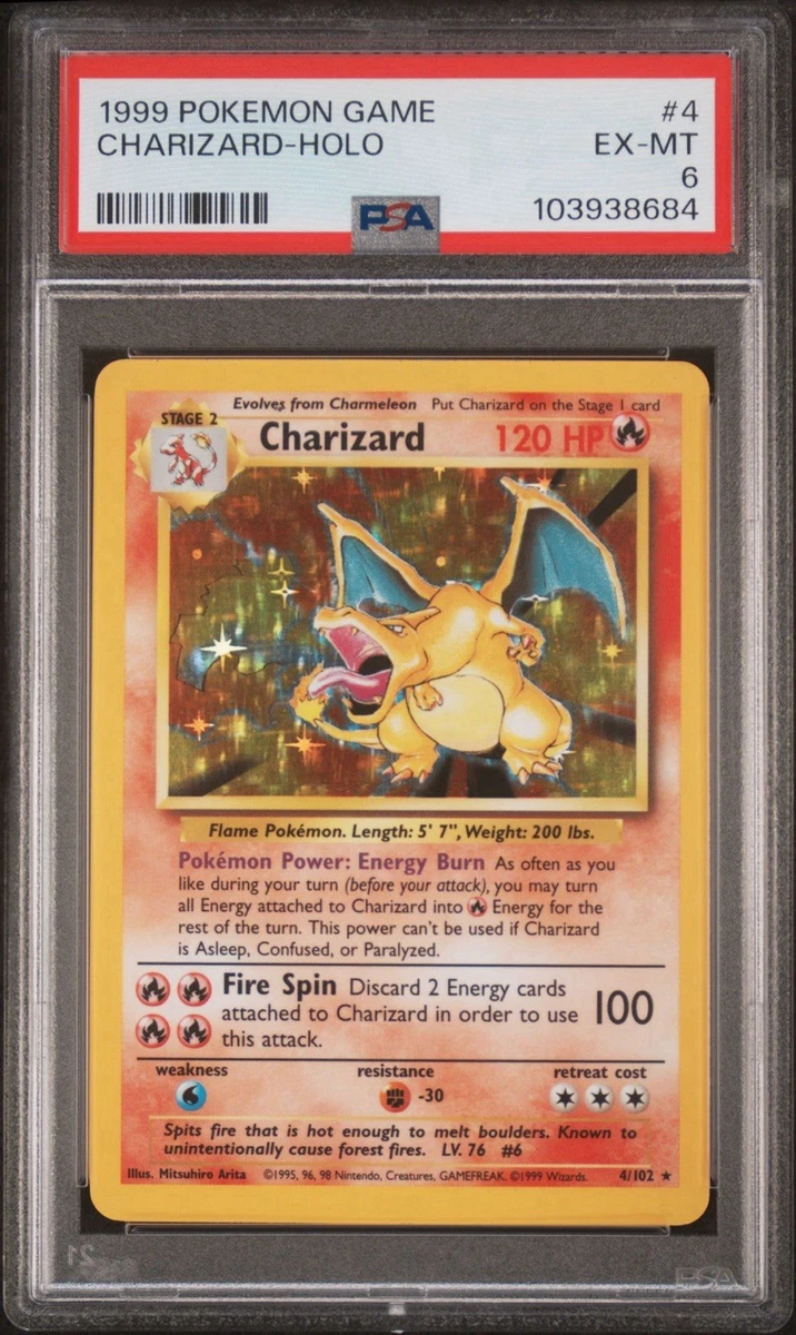 Pokémon TCG Professional Sports Authenticator (PSA) Base Set Grade