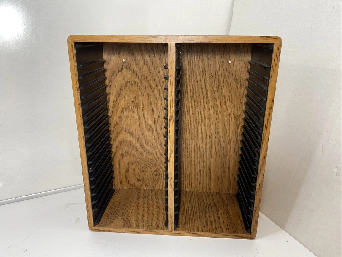wooden cd rack products for sale | eBay