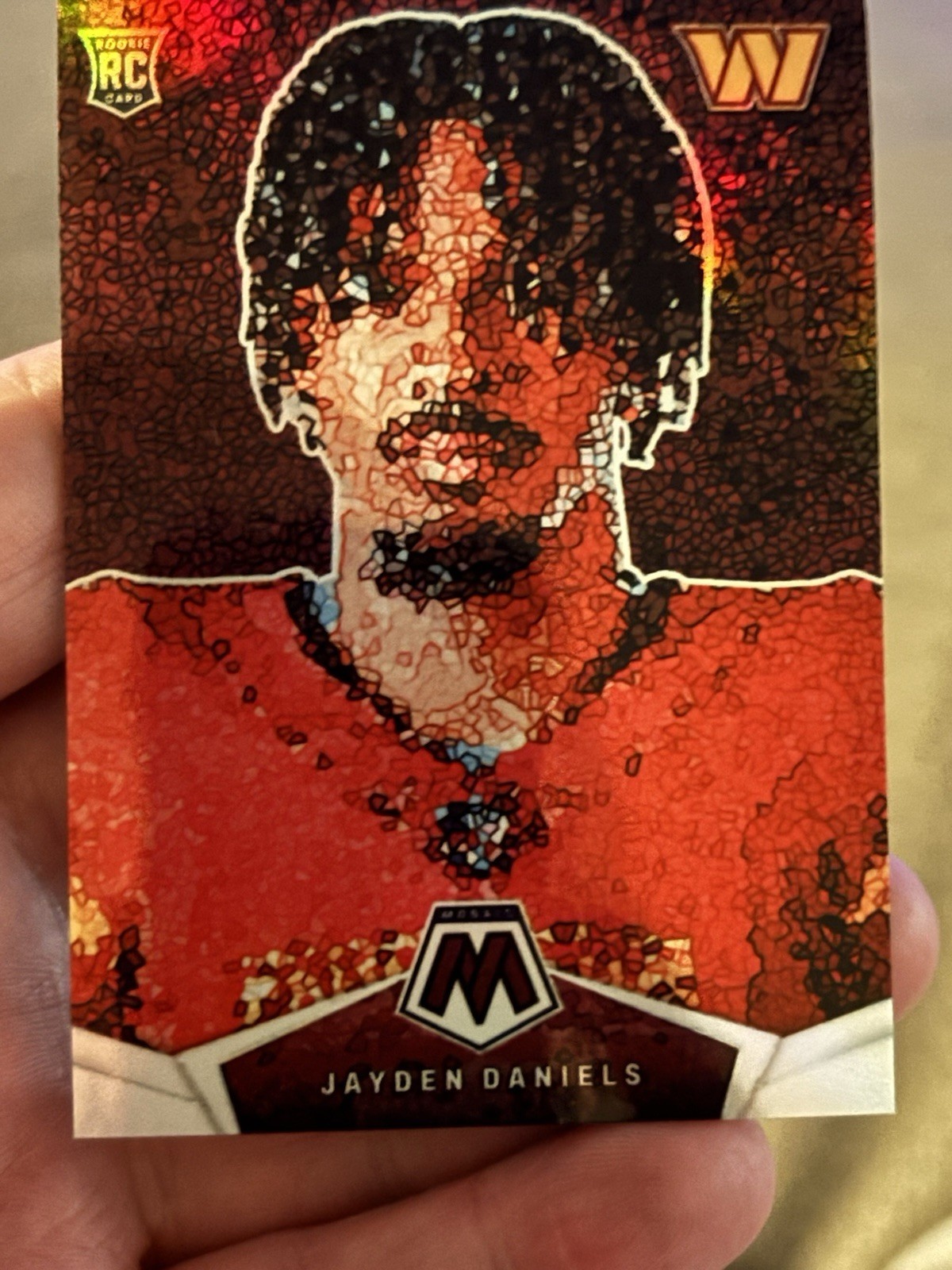 2024 Panini Mosaic - Micro Mosaic Jayden Daniels #MM-JDS (RC)