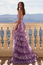 Sherri Hill - Size: 6 - Strapless Sequin Lace Gown - Style: 57043
