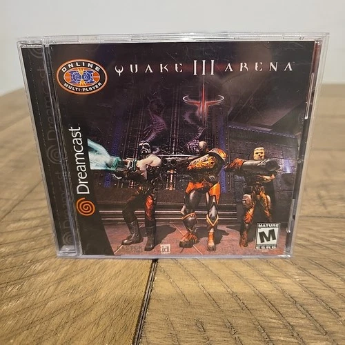 Quake III Arena (Sega Dreamcast, 2000) DC CIB Complete w/ Manual Tested