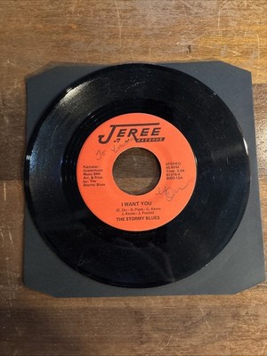 THE STORMY BLUES I WANT YOU/PLAYING A GAME JEREE RECORDS RARE 45 7  