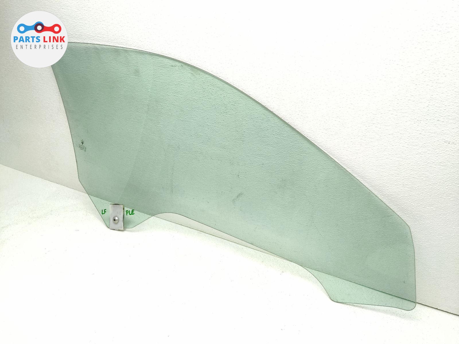 2007-19 MASERATI GRANTURISMO FRONT LEFT DOOR GLASS DRIVER WINDOW PANEL OEM M145