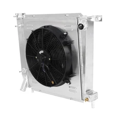For 1985-1994 Ford Explorer Ranger Bronco II 3 Row Aluminum Radiator+Shroud Fan