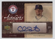 2007 SPx Artifacts Autofacts Preview Chris Stewart #AU-ST Auto 19zg