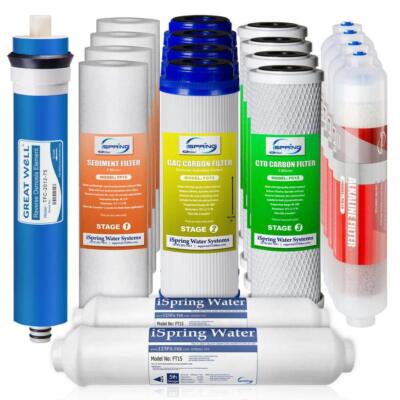 Filter Replacement 6-Stage Reverse Osmosis RO Water Filtration Mineral Filter