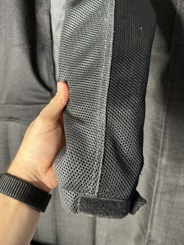 Harley Davidson Jacket Mens Medium Tall Black Gray Bar Shield Mesh Riding - Picture 7 of 13