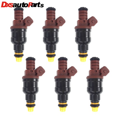 Set of 6 Fuel Injectors For VW Jetta Golf Passat 2.8L 0280150953 Brand