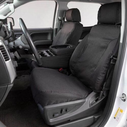 Covercraft SS2579PCCH Polycotton SeatSaver Custom First Row Seat Covers Charcoal - Bild 1 von 2