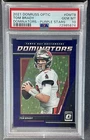 TOM BRADY 2021 Donruss Optic Dominators Purple Stars FOTL 8/25! PSA 10 🎆