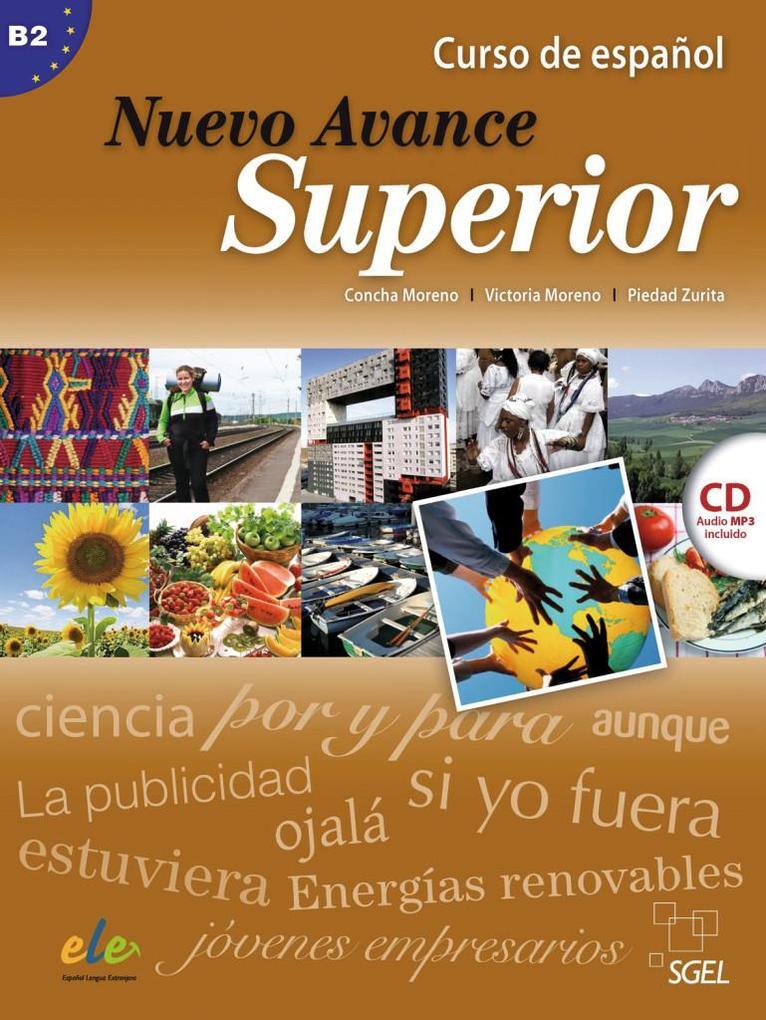 Thumbnail - Curso De Español : Nuevo Avance Superior. Kursbuch Mit Mp3-cd |
