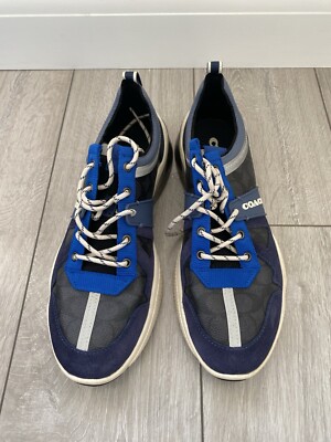 Coach Citysole Runner Charcoal True Navy Trainers UK Size 10 (US 11)  UK