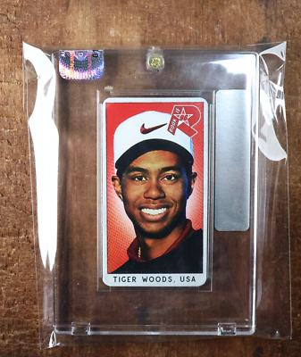 1996 Tiger Woods Golf Rookie RC Tobacco Card USA Promo Sealed | eBay