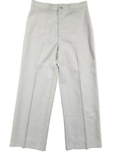 Levi's Pants Women's 18 Gray Pleated Straight Wide Classic Preppy Vintage 70  s