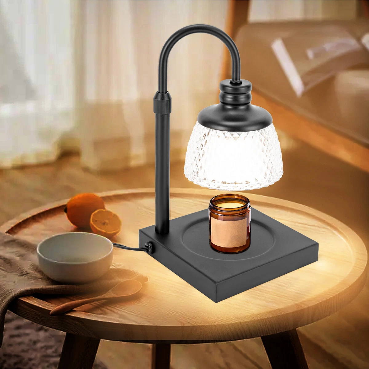 Desk Light Candle Warmer Lamp Candle Melting Light Timing Dimmable Switch  110V