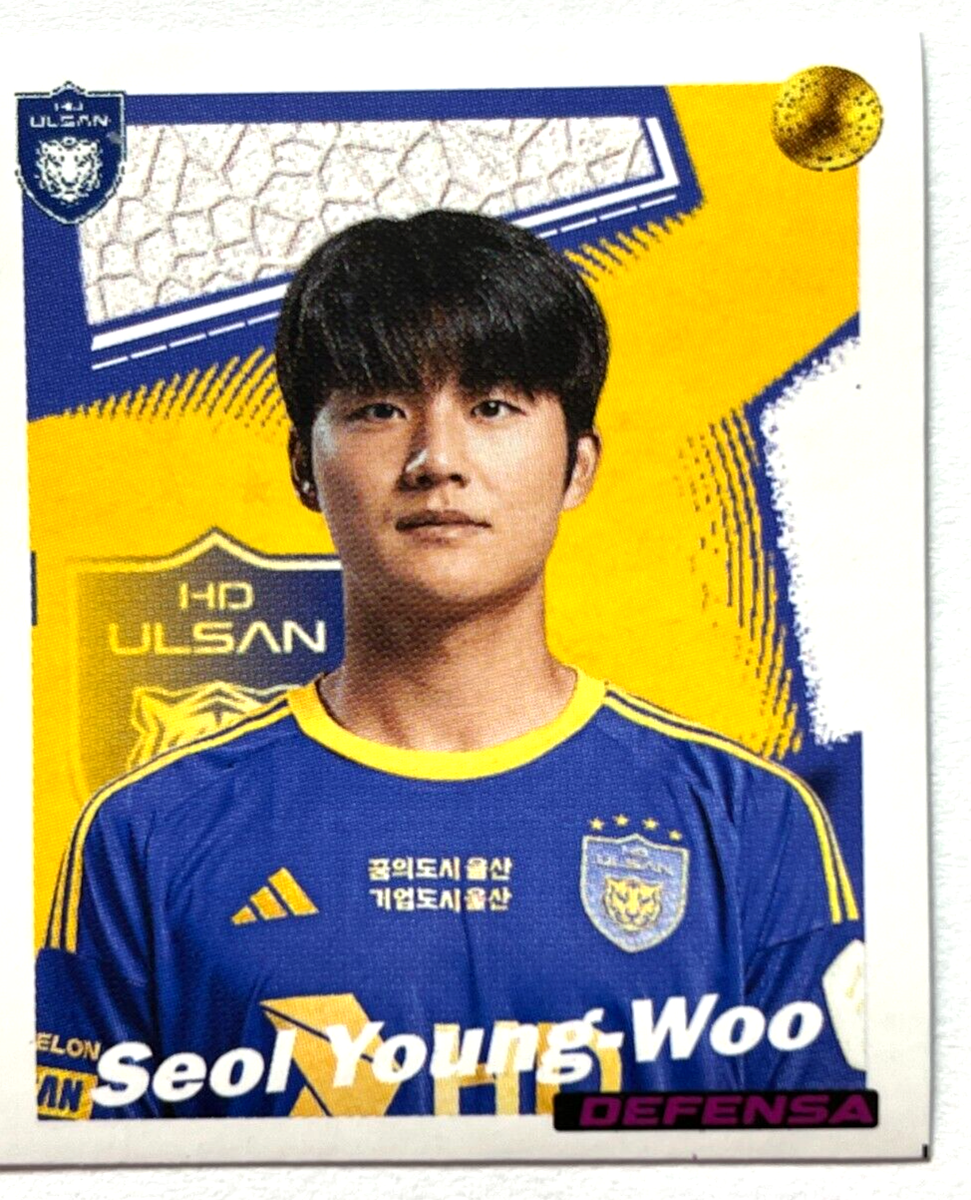 2025 FIFA CLUB WORLD CUP Zicareli Sticker #240 SEOL YOUNG WOO