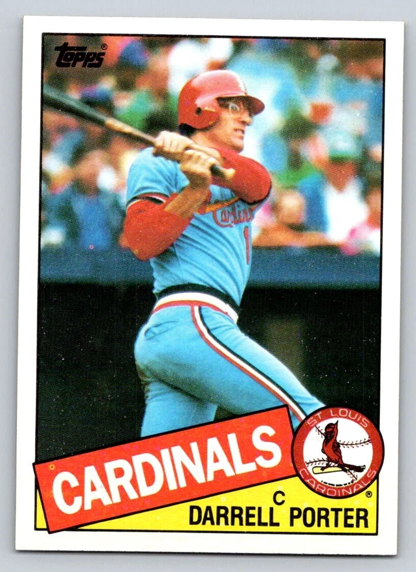 Darrell Porter trading card