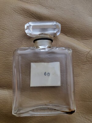Vintage Chanel France Perfume Bottle Empty 1950's -60's 3” Tall | eBay