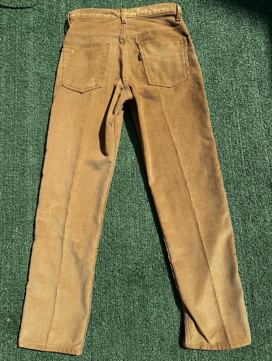 Rare Vintage 70's Levi's Big E Corduroy Pants 42 Talon Rare Vintage 70's Levi's Big E Corduroy Pants 42 Talon