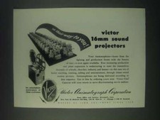 1946 Victor Animatophone Projector Ad - On Their Way to You