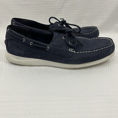 Cole Haan Grand Atlantic Boat 360 Men s Marine Blue Athletic Shoes Size 13