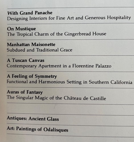 Architectural Digest July August 1980 Mr & Mrs Ralph Lauren Vol 37 No 6 - Picture 3 of 5