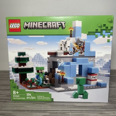 LEGO MINECRAFT: The Frozen Peaks (21243) Building Kit