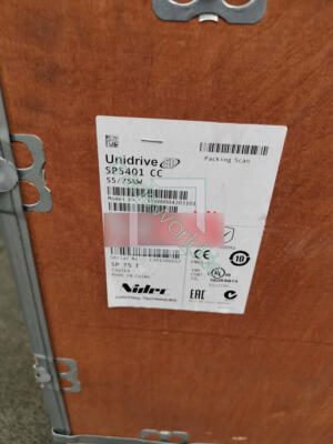 ONE NEW NIDEC CONTROL TECHNIQUES UNIDRIVE SP5401 55/75KW