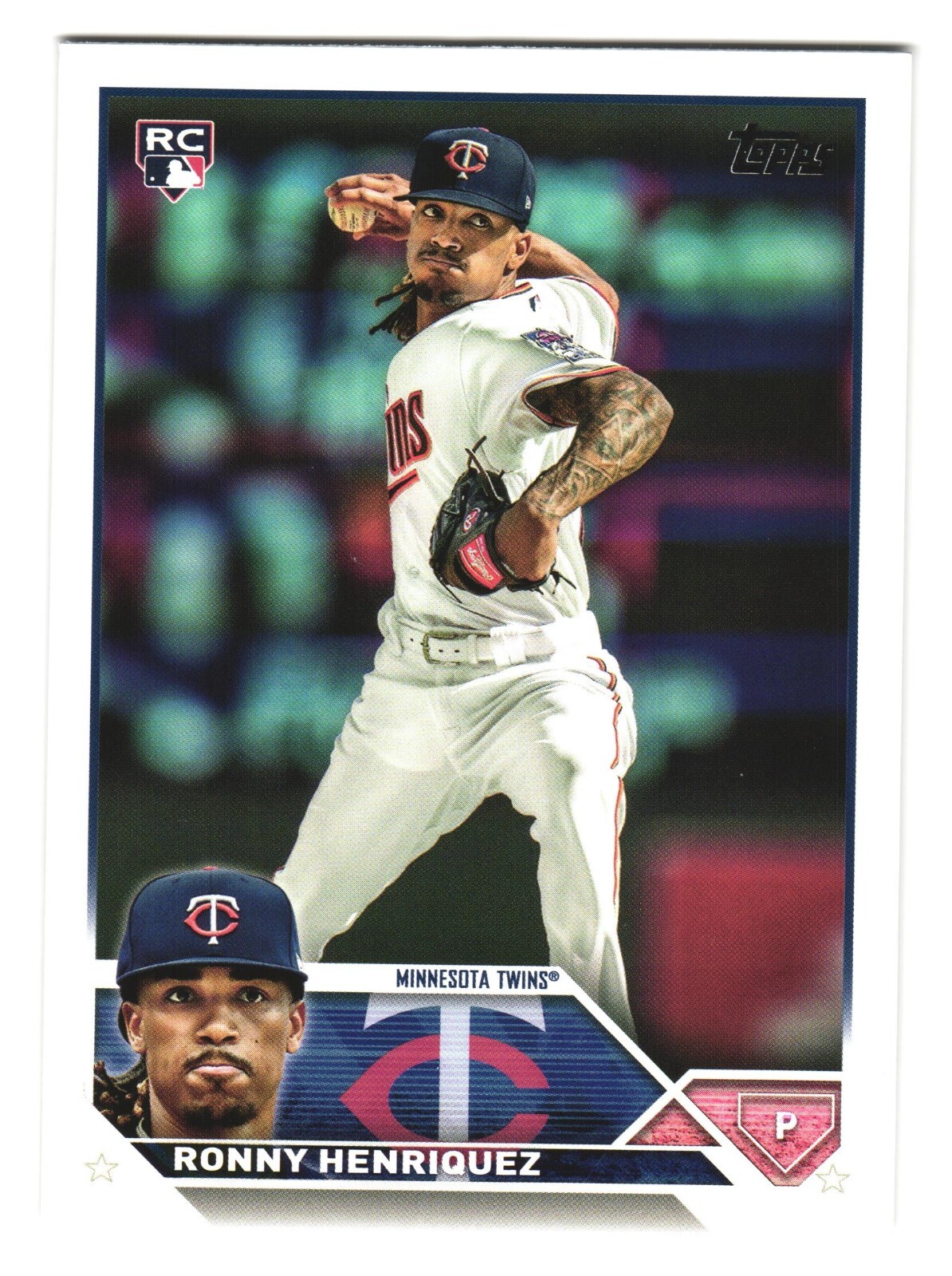 2023 Topps Series 2 #372 Ronny Henriquez RC Rookie Card Minnesota Twins QTY