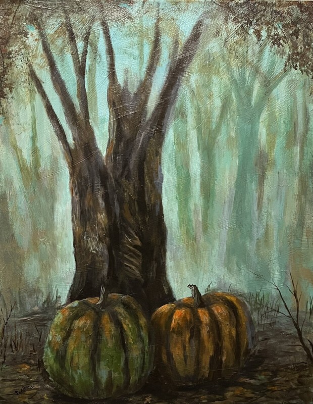Original Painting by Todd Cox  “Autumn Forest” 16x20