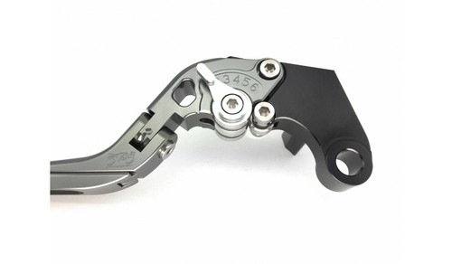 Coppia Leve Ripiegabili Titanio TRIUMPH BONNEVILLE 800 908MD 2001-2010 - Picture 5 of 9