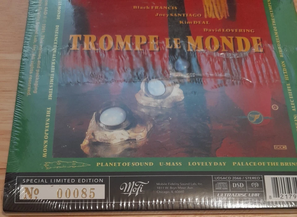 PIXIES TROMPE LE MONDE SEALED SACD MFSL MOFI Mobile Fidelity Doolittle grunge cd Foto 3 de 4