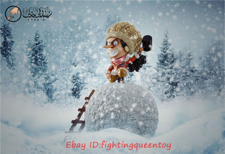 Showhand Studio SHS One Piece Snowman Solon & Usopp Statue GK