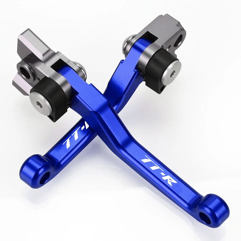 For Yamaha TTR125 TTR125L TTR230 Short Pivot Clutch Brake Levers CNC Adjustable - Изображение 4 из 4
