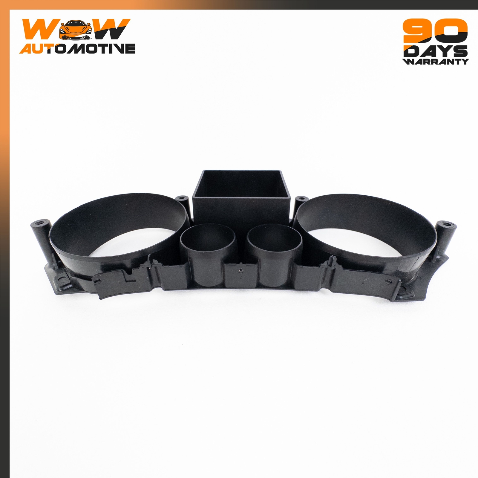 04-13 BENTLEY CONTINENTAL GTC DASHBOARD SPEEDOMETER TRIM DISTANCE PIECE BLACK OE