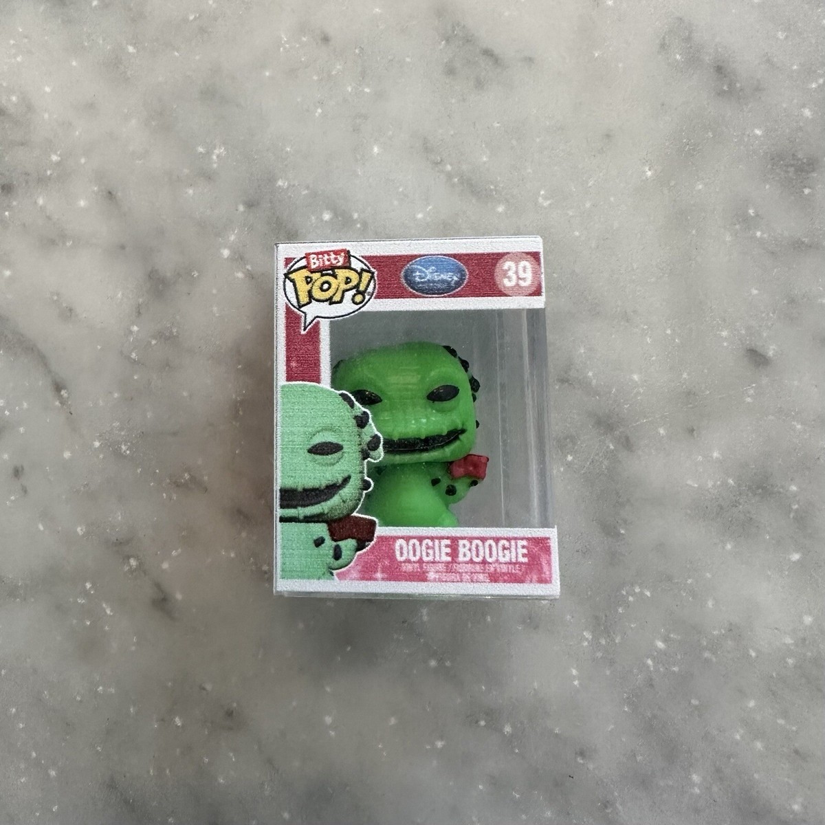 Funko Bitty Pop! The Nightmare Before Christmas - 4er Pack Mit Oogie Boogie, Lock, Shock & Geheimfigur – 2,2 Cm Mini-Figuren