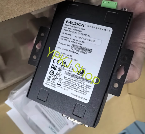 1PCS NEW MOXA Nport W2150A-EU serial server Fast Shipping Via DHL or FedEX - Afbeelding 2 van 3