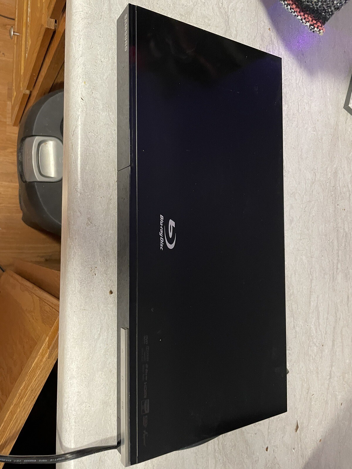 Samsung 3D Bluray DVD Disc Player BDC5500 Works Great Look NO