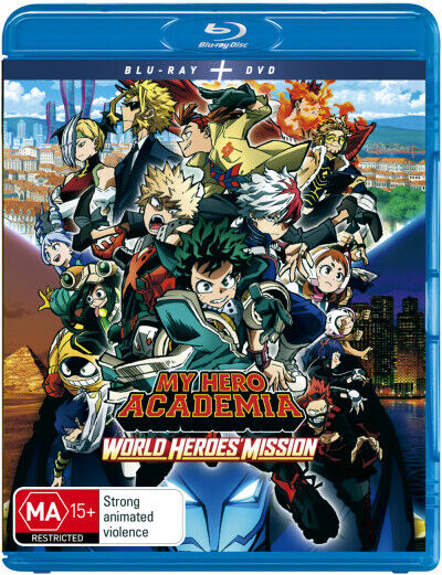  My Hero Academia: World Heroes' Mission - Blu-ray + DVD :  Justin Briner, Daiki Yamashita, Clifford Chapin, Nobuhiko Okamoto, David  Matranga, Yuuki Kaji: Movies & TV