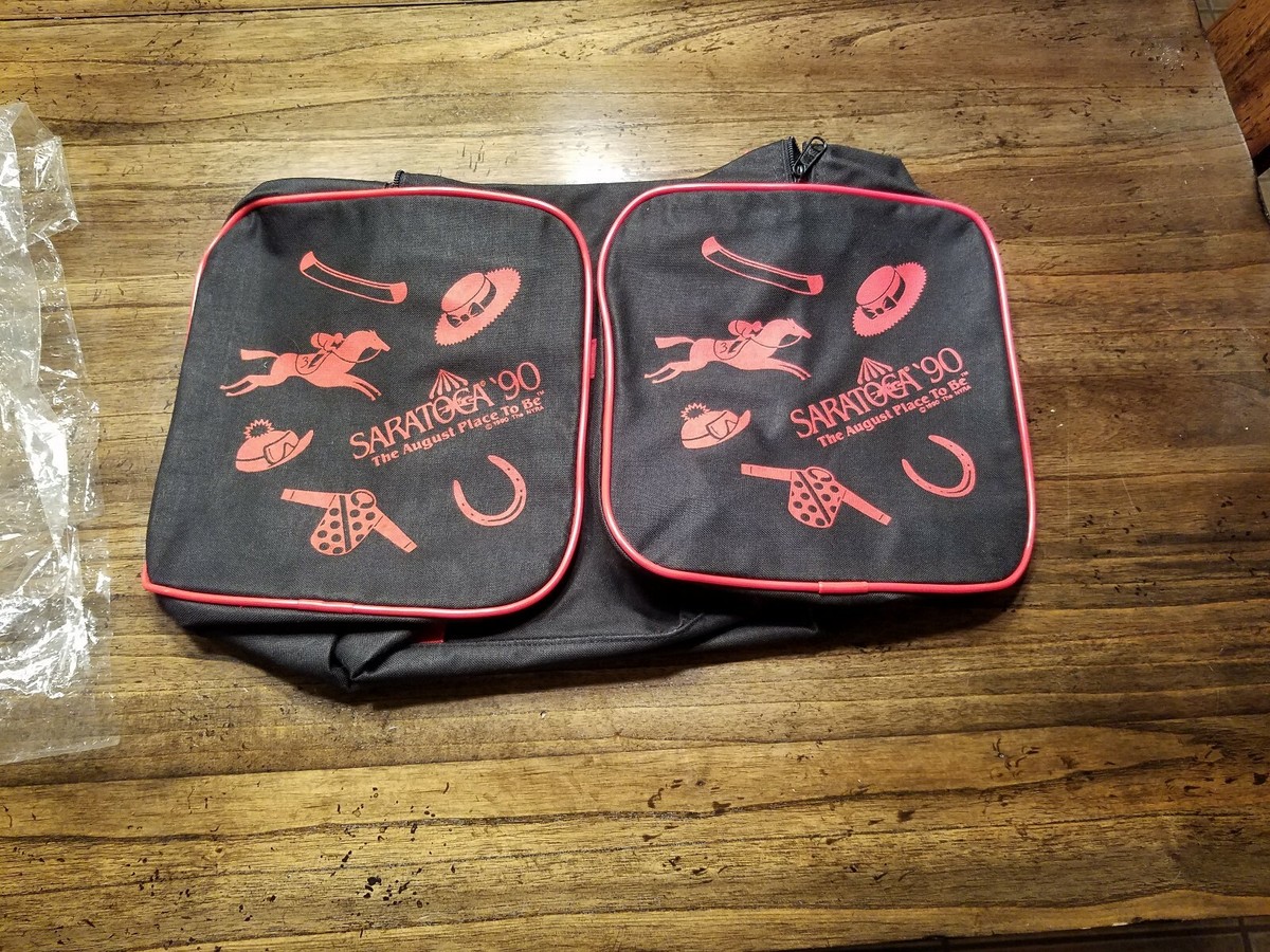Saratoga Race Track 1990 Promo Duffel Bag Travers NEW OOP RARE | eBay