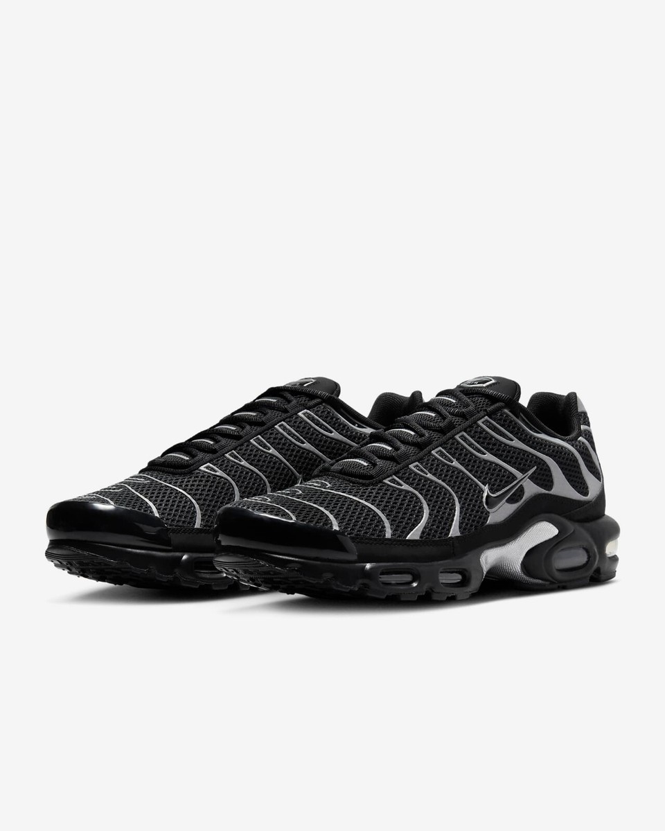 Nike Air Max Plus Black Reflective Silver HQ3029-001 US Nike Air Max Plus Black Reflective Silver HQ3029-001 US