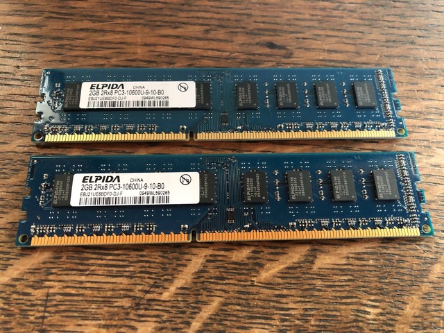 kingston 2gb 2rx8 pc3 10600u