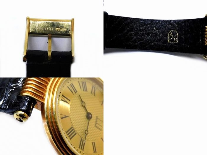 dunhill 黒ブラック 金 ゴールド ローマン クォーツ 腕時計 レディース dunhill quartz ladies watch From Japan G0123 | eBay