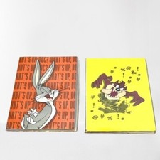 Vintage 90s Looney Tunes Photo Album 2 Pack Bugs Bunny  Tasmanian Devil "Taz"