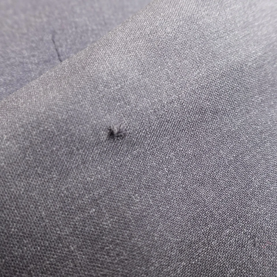 VTG Givenchy Monsieur Jacket Mens 46 Gray Wool Sport Coat Blazer Union Made USA - Image 3 of 4