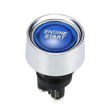 DC 12V 50A Auto Car Engine Start Button Switch  Push Start Ignition, Blue