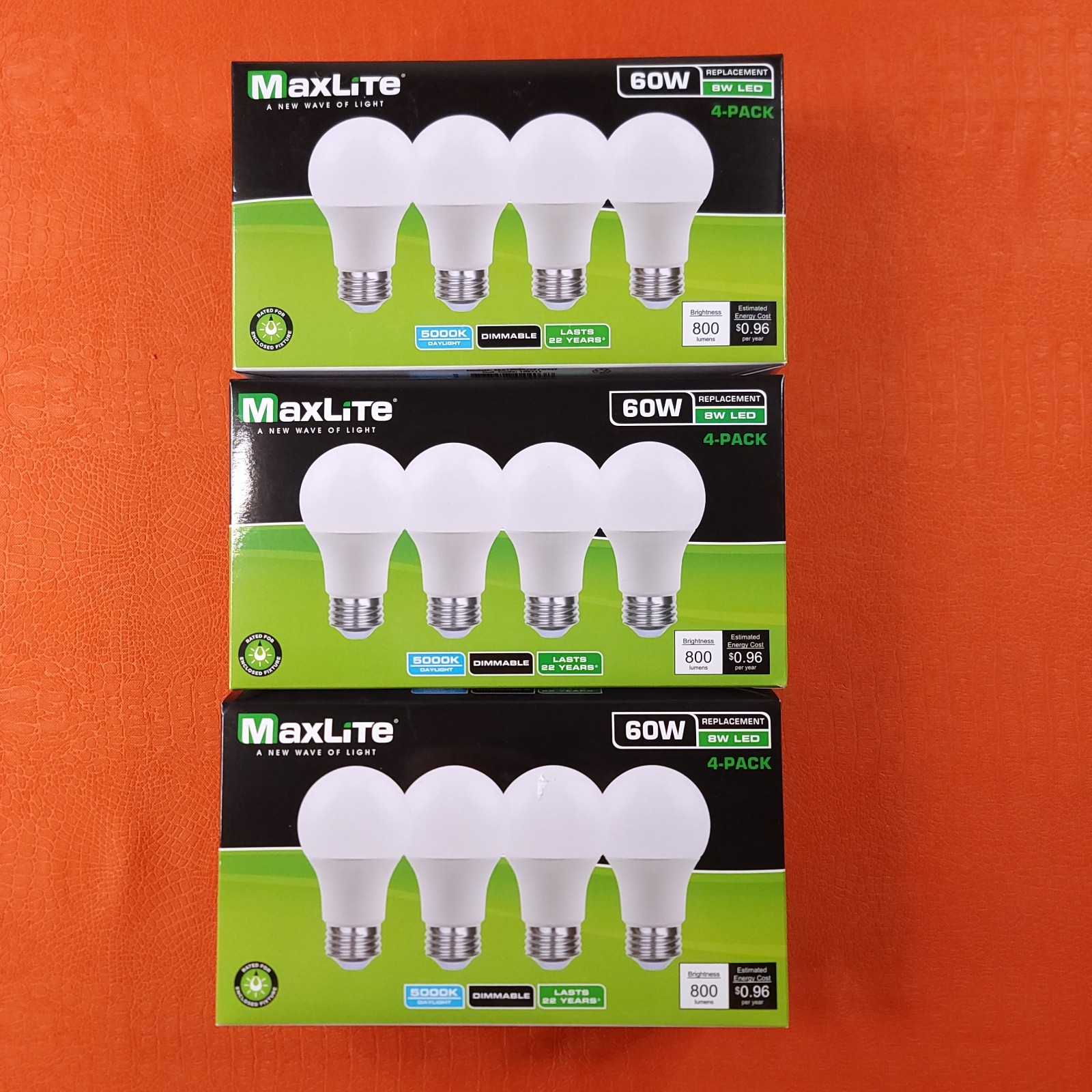 A19 Cool Daylight 5000k Dimmable