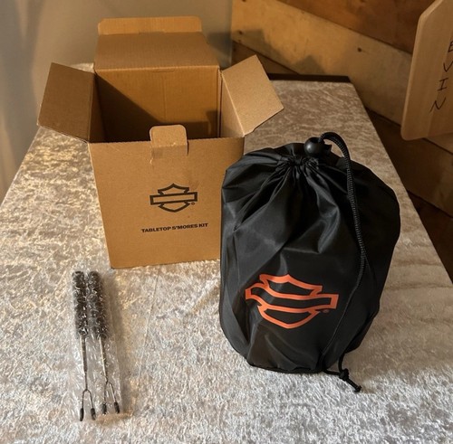 Harley-Davidson® Da Tavolo 🍫 Kit S’mores 🚗 NUOVO Campeggio Esterno - Foto 4 di 5