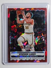 Stephen Curry Warriors 19-20 Contenders Front-Row Seat Red Cracked Ice 💎