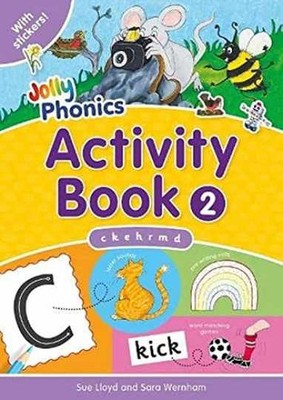 Jolly Phonics Activity Book 2: - Paperback, by Wernham Sara; Lloyd - Very Good q